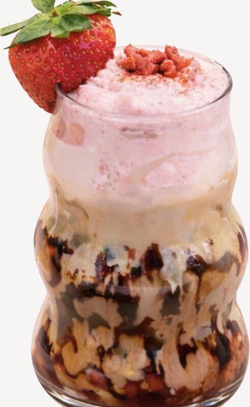 Strawberry Chocolate Latte