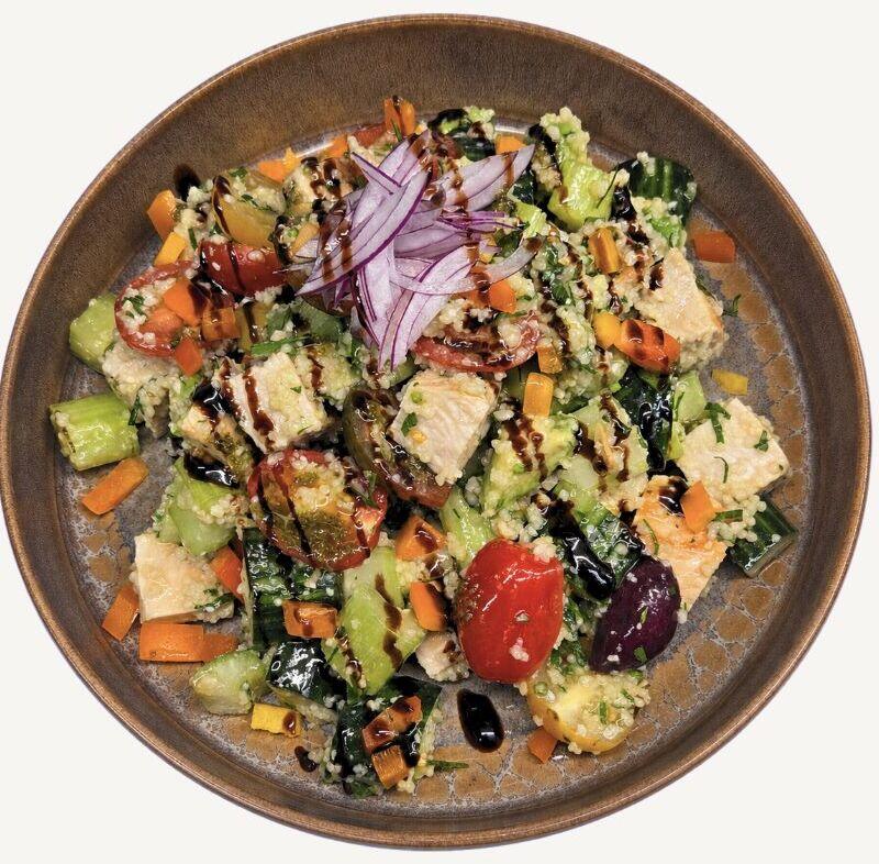 Grilled Chicken With Couscous Salad