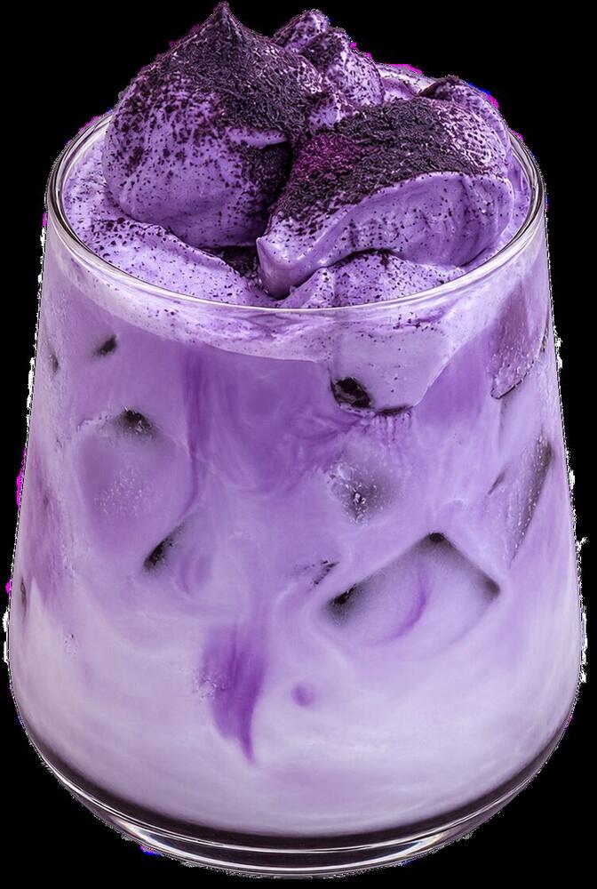 Iced Ube Einspänner