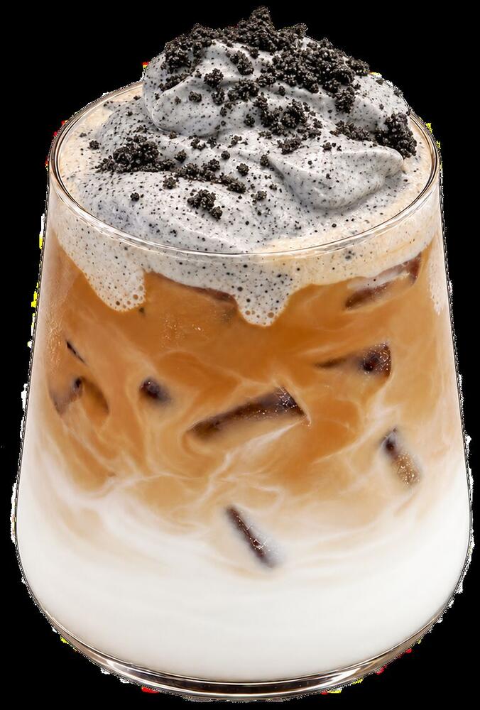 Iced Black Sesame Einspänner